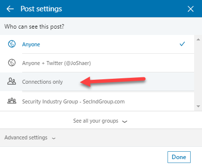 publish-linkedin-posts-to-connections-only